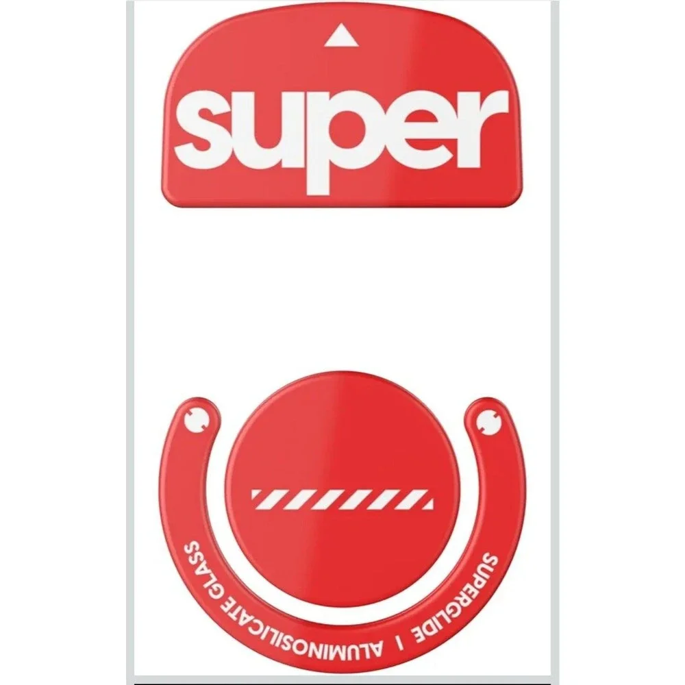 Superglide 2 Glass Mouse Skates (Red) | Brand New